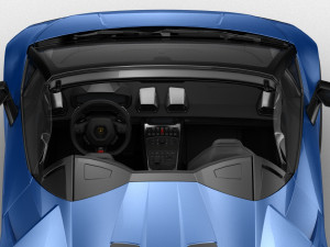 lamborghini huracan performante spyder 2019 - hq interior 3D-Modell