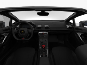 lamborghini huracan performante spyder 2019 - hq interior 3D-Modell