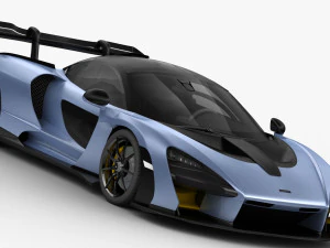 mclaren senna 2019 Model 3D