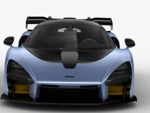 mclaren senna 2019 3D Model