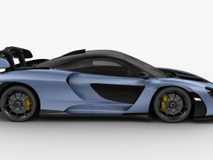 mclaren senna 2019 3D Model