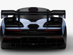 mclaren senna 2019 3D Model