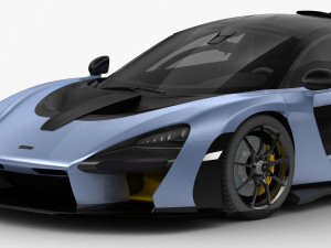 mclaren senna 2019 3D Model
