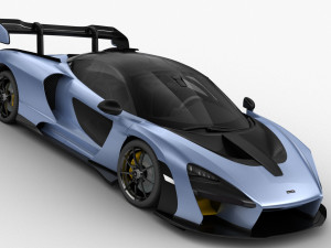 mclaren senna 2019 3D Model
