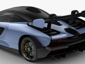 mclaren senna 2019 3D Model