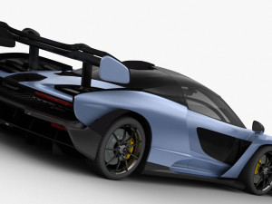 mclaren senna 2019 3D Model