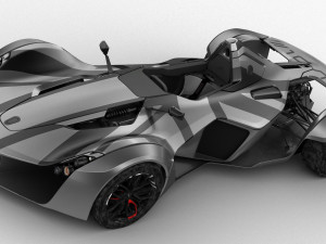 bac mono 2017 3D Модель