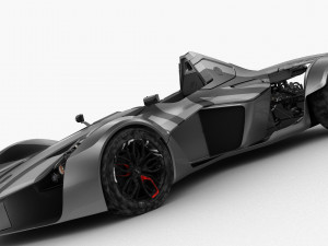 bac mono 2017 3D Модель
