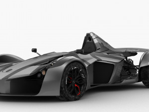 bac mono 2017 3D Модель