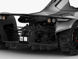 bac mono 2017 3D Модель