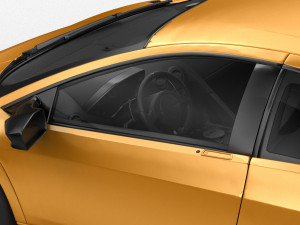 lamborghini murcielago sv 2009 hq interior 3D मॉडल
