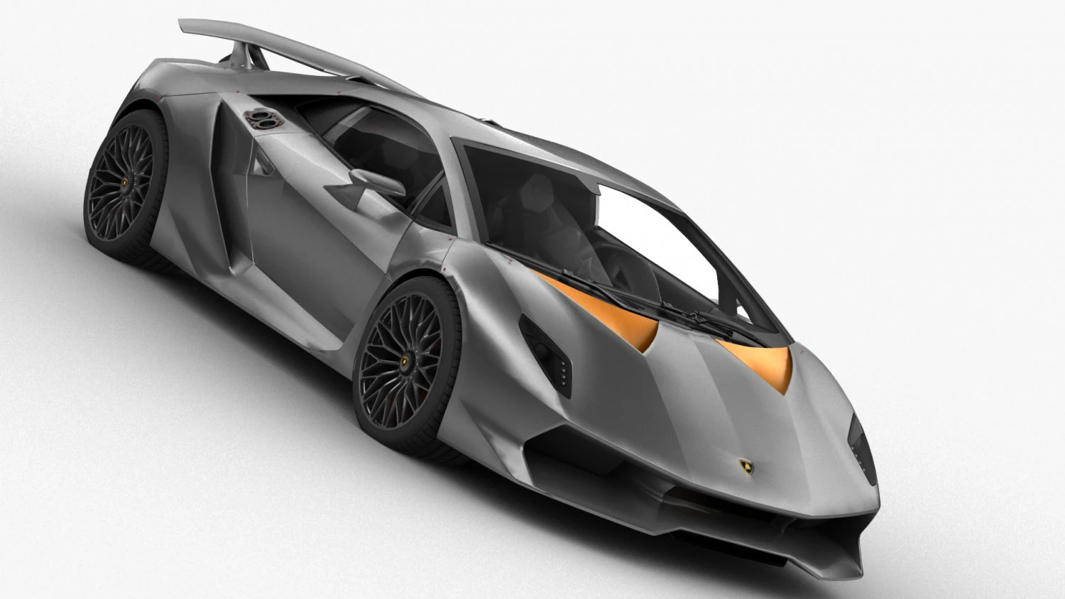 lamborghini sesto elemento hq interior 3D Model .c4d .max .obj .3ds .fbx .stl .blend