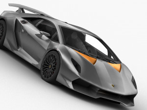 lamborghini sesto elemento hq interior Modelo 3D