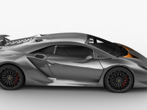 lamborghini sesto elemento hq interior Modèle 3D