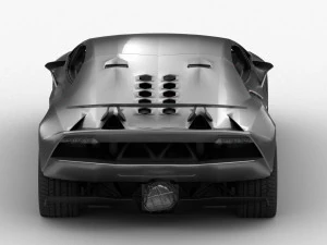 lamborghini sesto elemento hq interior 3D Model