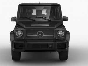 mercedes benz g65 2013 hq interior 3D Model