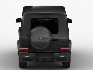 mercedes benz g65 2013 hq interior 3D Model