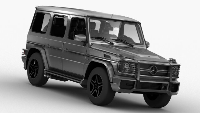 mercedes benz g65 amg 2013 hq interior 3D 模型 .c4d .max .obj .3ds .fbx .stl .blend 