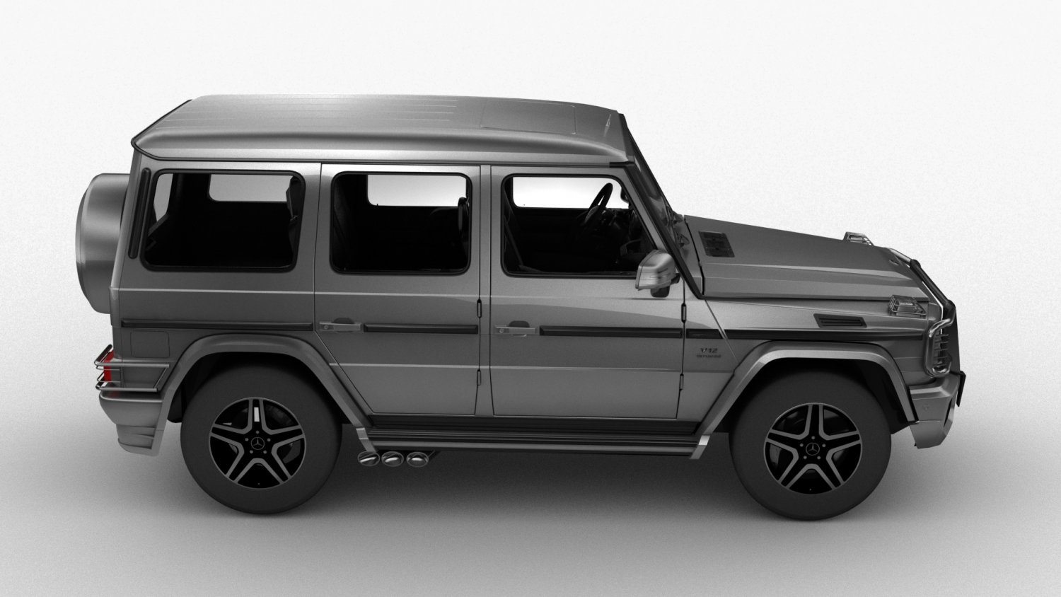 Mercedes Benz G65 Amg 2013 Hq Interior Model 3d In Suv 3dexport