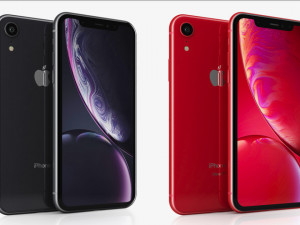 iphone xr all colors - element 3d 3D Модель