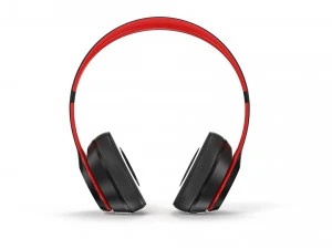 beats solo3 wireless black-red 3D Model