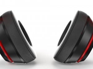 beats solo3 wireless black-red Model 3D