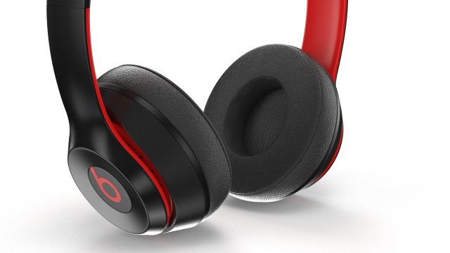 Beats solo 3 hotsell wireless red and black