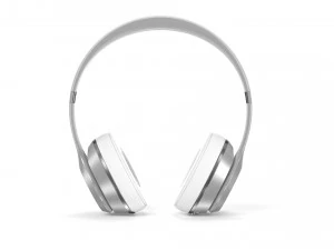 beats solo3 wireless silver 3D Model