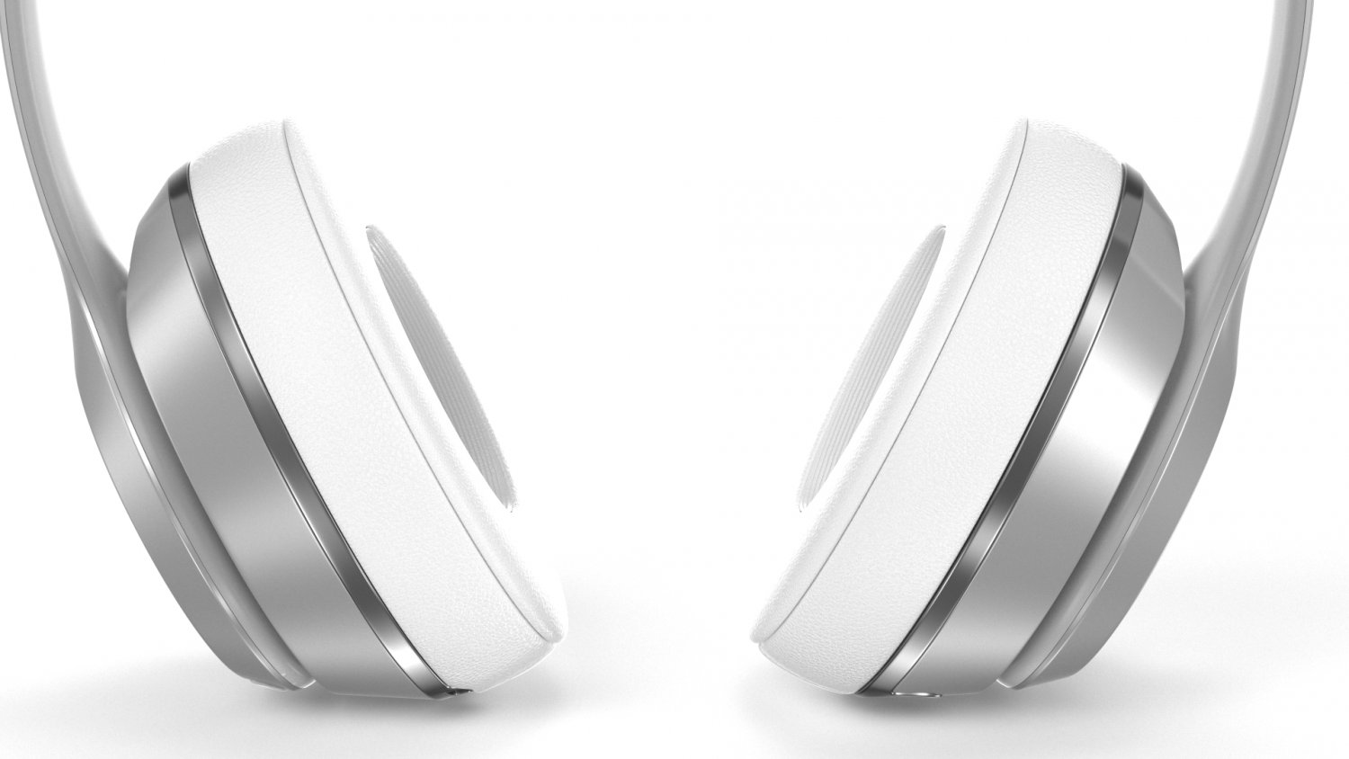 beats solo3 wireless silver 3D Model in Audio 3DExport
