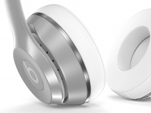 beats solo3 wireless silver 3D 모델