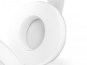beats solo3 wireless silver 3Dモデル