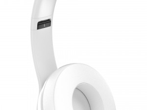 beats solo3 wireless silver 3Dモデル