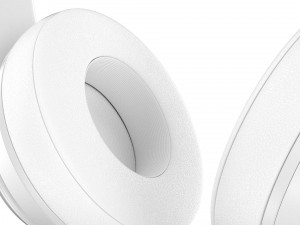 beats solo3 wireless silver 3Dモデル