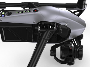 dji inspire 2 3D-Modell