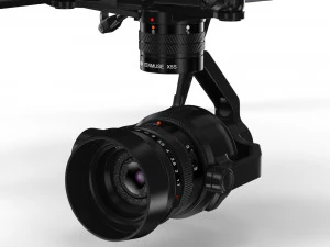dji inspire 2 3D Model