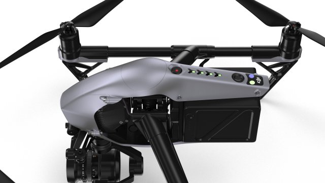 dji inspire 2 Modelo 3D in Drone Copter 3DExport