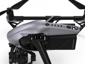 dji inspire 2 3D-Modell