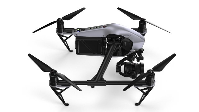 dji inspire 2 Modelo 3D in Drone Copter 3DExport