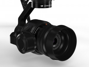 dji inspire 2 3D-Modell