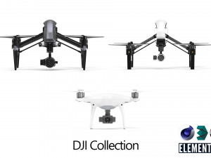 dji collection 3D Model