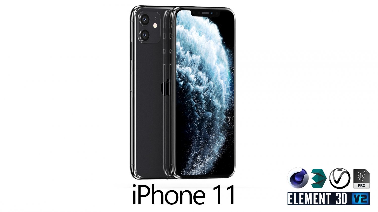Apple Iphone 11 Element 3d 3d Model In Phone And Cell Phone