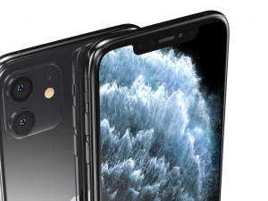 apple iphone 11 - elemento 3d Modello 3D