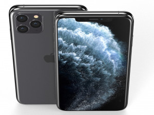 apple iphone 11 pro - element 3d 3D 模型