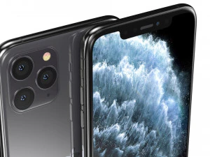 apple iphone 11 pro - element 3d 3D Model
