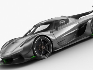 koenigsegg jesko 2020 3D मॉडल