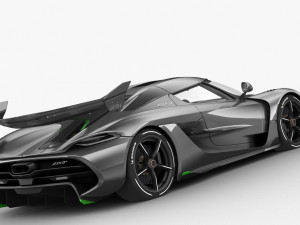 koenigsegg jesko 2020 Modelo 3D