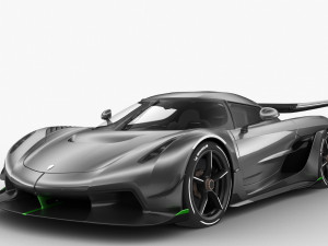koenigsegg jesko 2020 Modelo 3D
