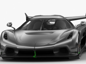 koenigsegg jesko 2020 Modelo 3D