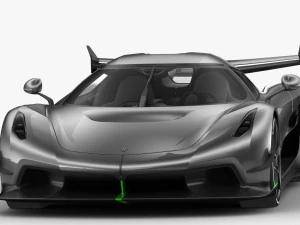 koenigsegg jesko 2020 3D Model