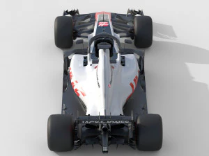 F1 Haas VF-18 2018 3D Model